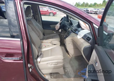 2014 Honda Odyssey Touring/Touring Elite from USA, damaged, VIN 5FNRL5H90EB120999